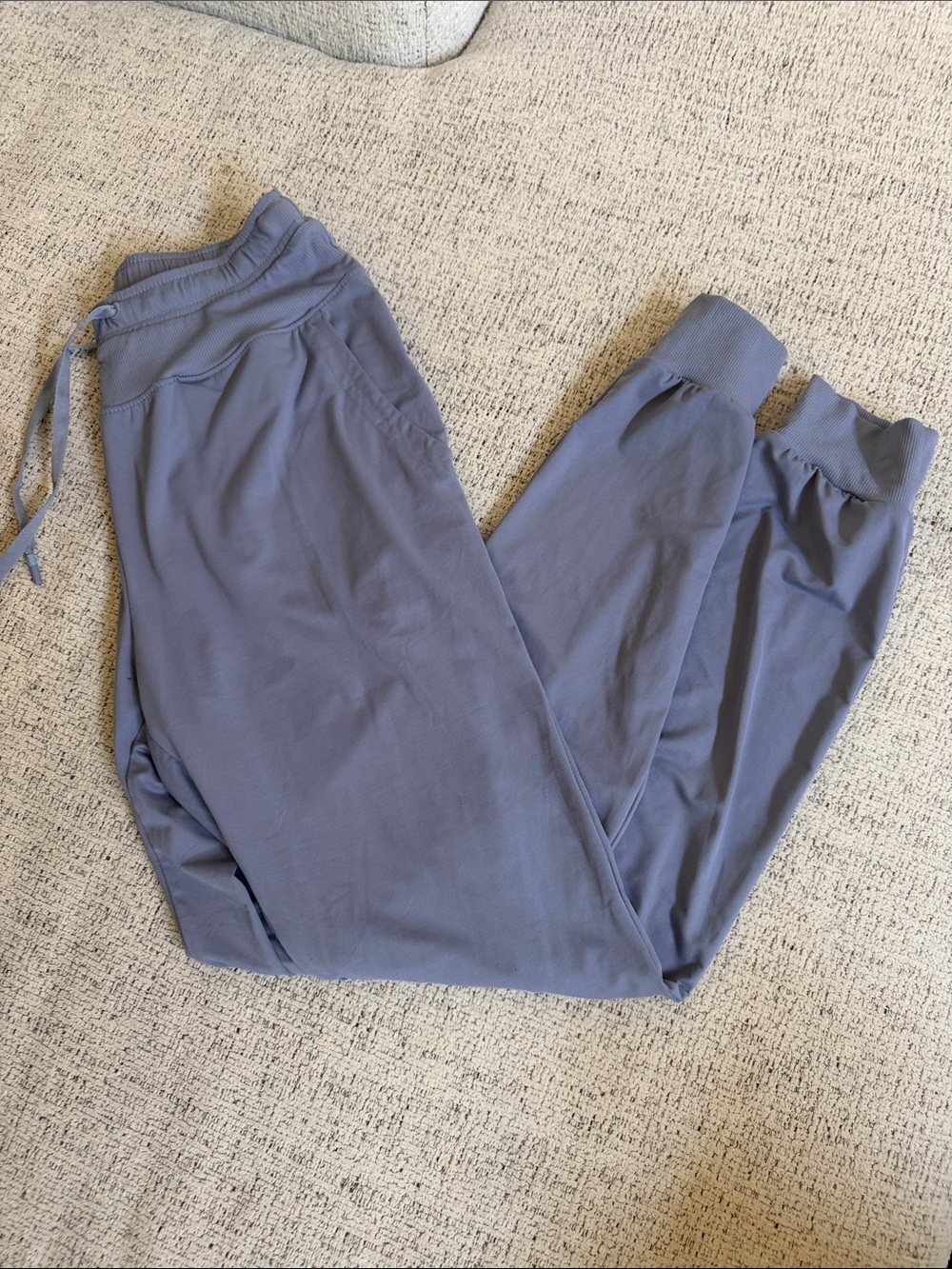Travis Mathew Light Blue Ribbed Waist Joggers NWT